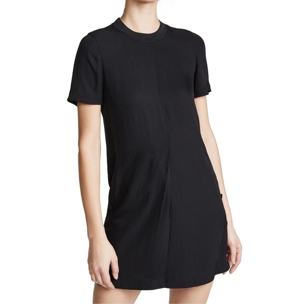 Rag & Bone Women's Black Aiden Tee Shirt Dress Size XS